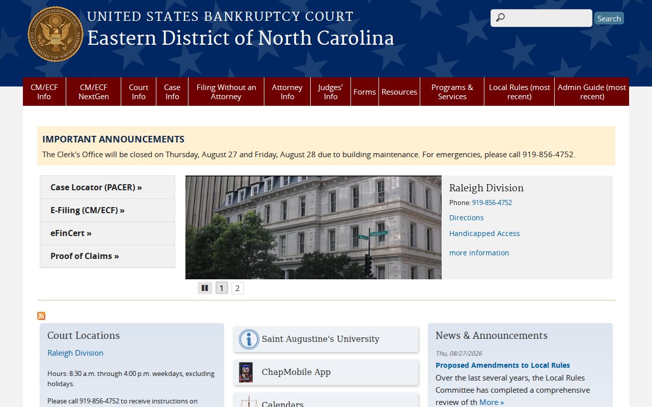 Wayne County court record distinction and federal bankruptcy court access
