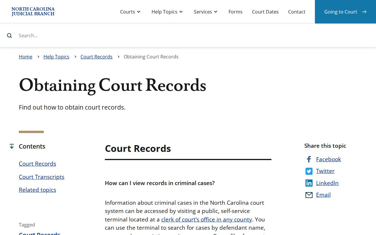 Wayne County court record and transcript access guidance