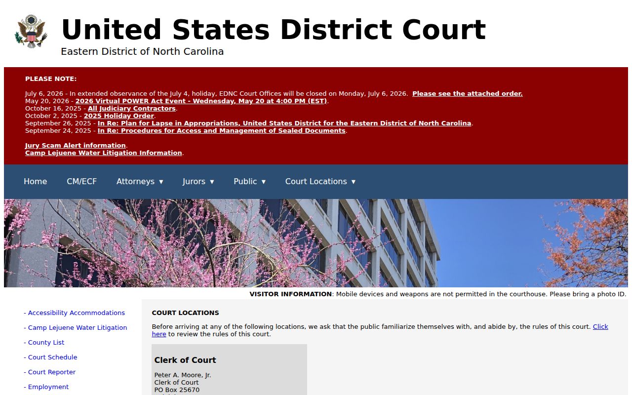 Wayne County court docket distinction from federal court records